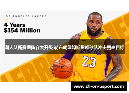 湖人队新赛季阵容大升级 勒布朗詹姆斯带领球队冲击更高目标 湖人队新赛季阵容大升级 勒布朗詹姆斯带领球队冲击更高目标